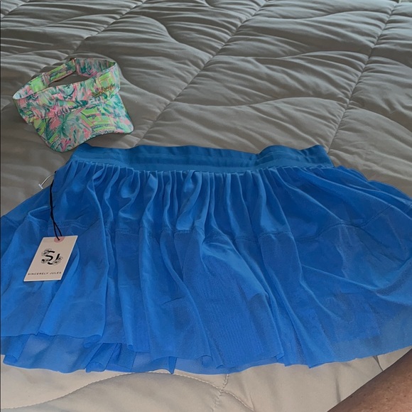 Sincerly Jules Dresses & Skirts - Sincerely Jules Blue Mini Skirt